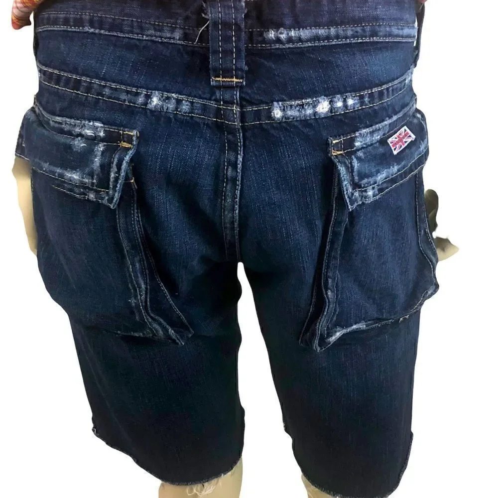 Men’s Hudson Jeans Cut-off Shorts Size 38”W